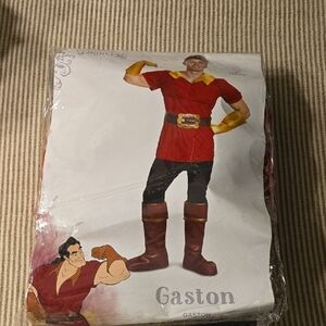 Disney Gaston Costume - Red and Yellow